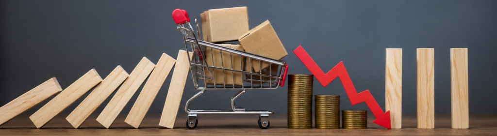 Caida del mercado en cadena